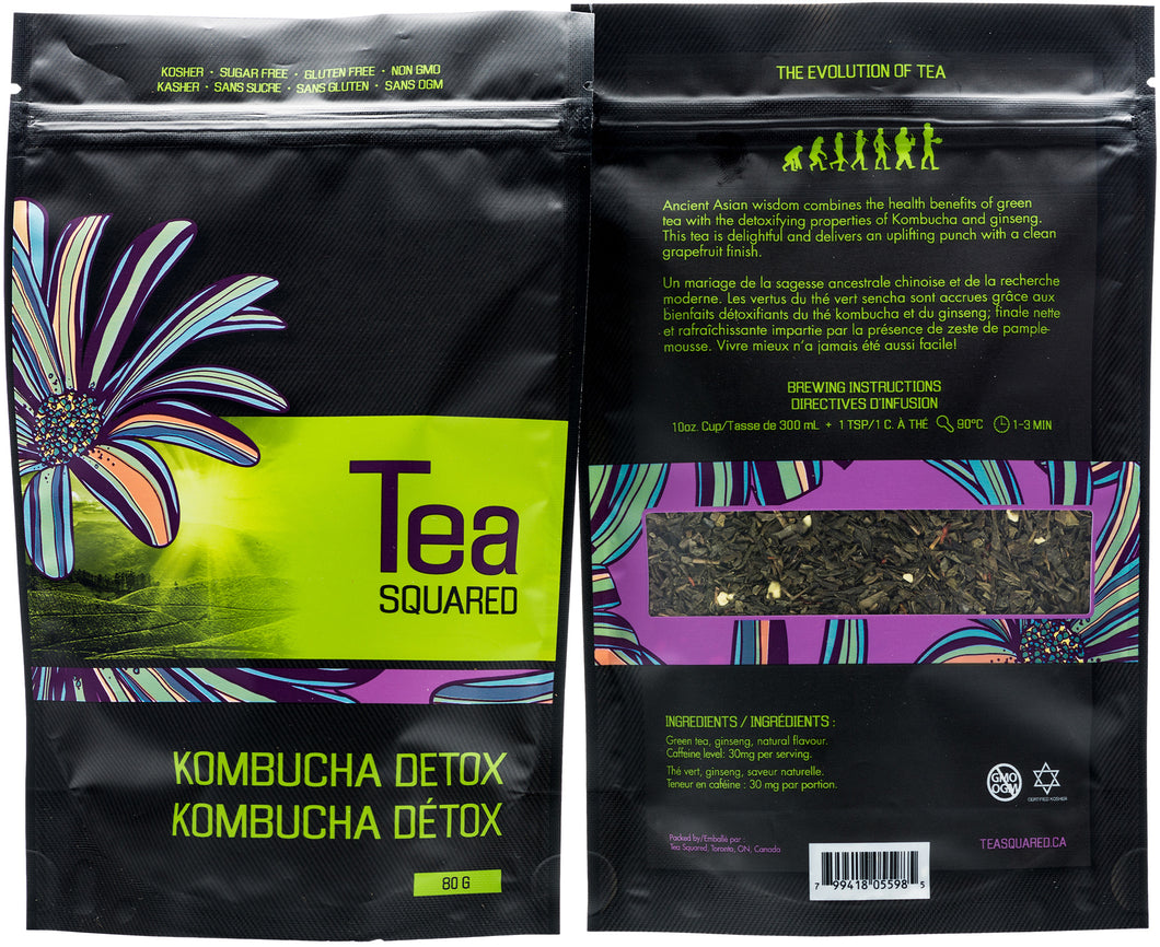 Tea squared 'Kombucha Detox' loose leaf tea