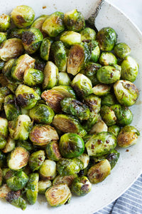 Brussels Sprouts, shallots (2 size options)