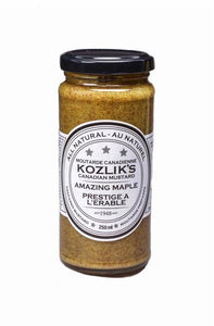 Mustard - kozlik's, amazing maple (250 ml jar)