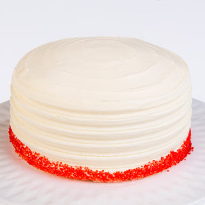 phipps red velvet cake, cream cheese icing (5")