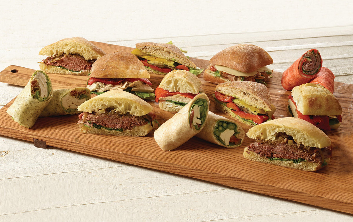 Wraps (12 options) – LeatCatering